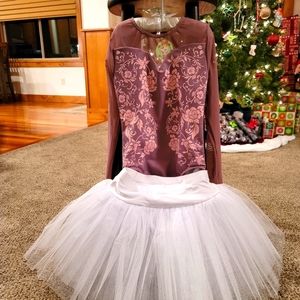 Long sleeve ballet costume